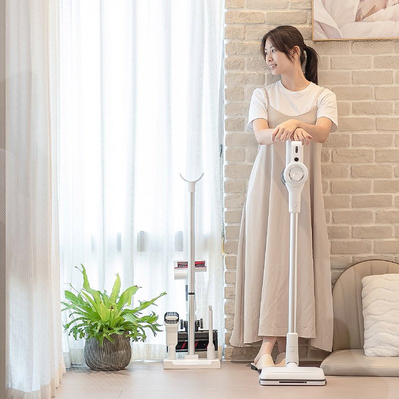 JWAY 极净湿拖无线吸尘器 JY-SV16M - 吸尘器 - 塑料 白色