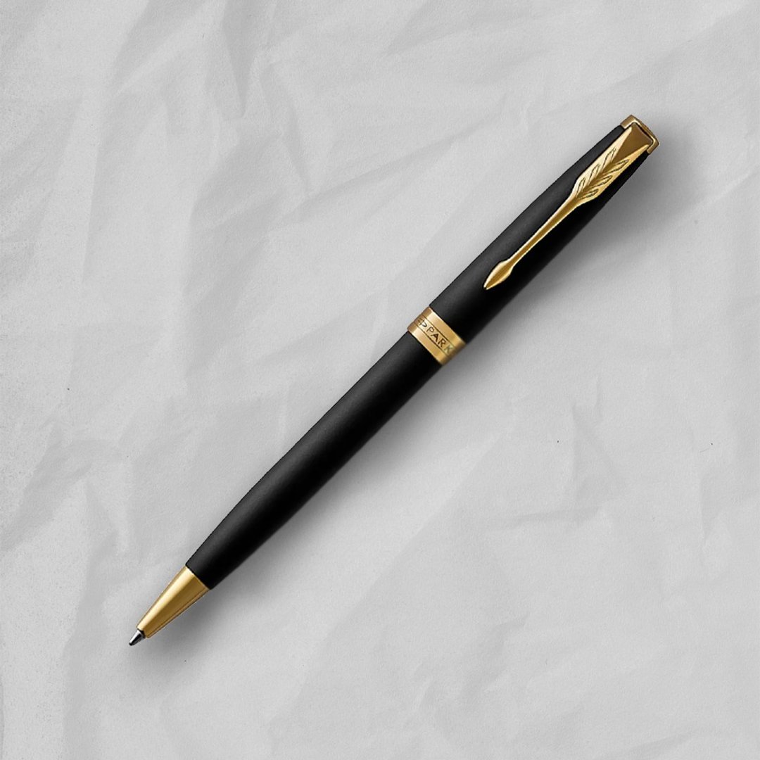 PARKER 派克 卓尔系列 雾黑金夹 原子笔 免费刻字 - 圆珠笔/中性笔 - 其他金属 黑色