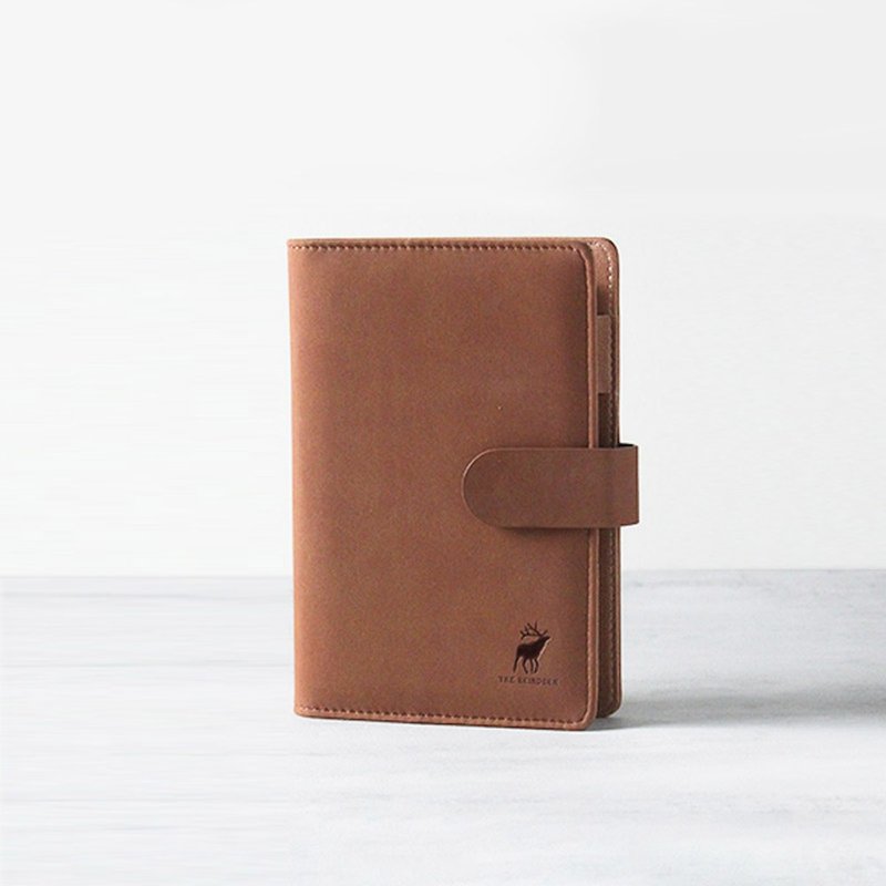 Chuyu B6/32K 6孔磁扣万用手册/附20张横线内页/手帐本/皮质笔记 - 笔记本/手帐 - 纸 多色