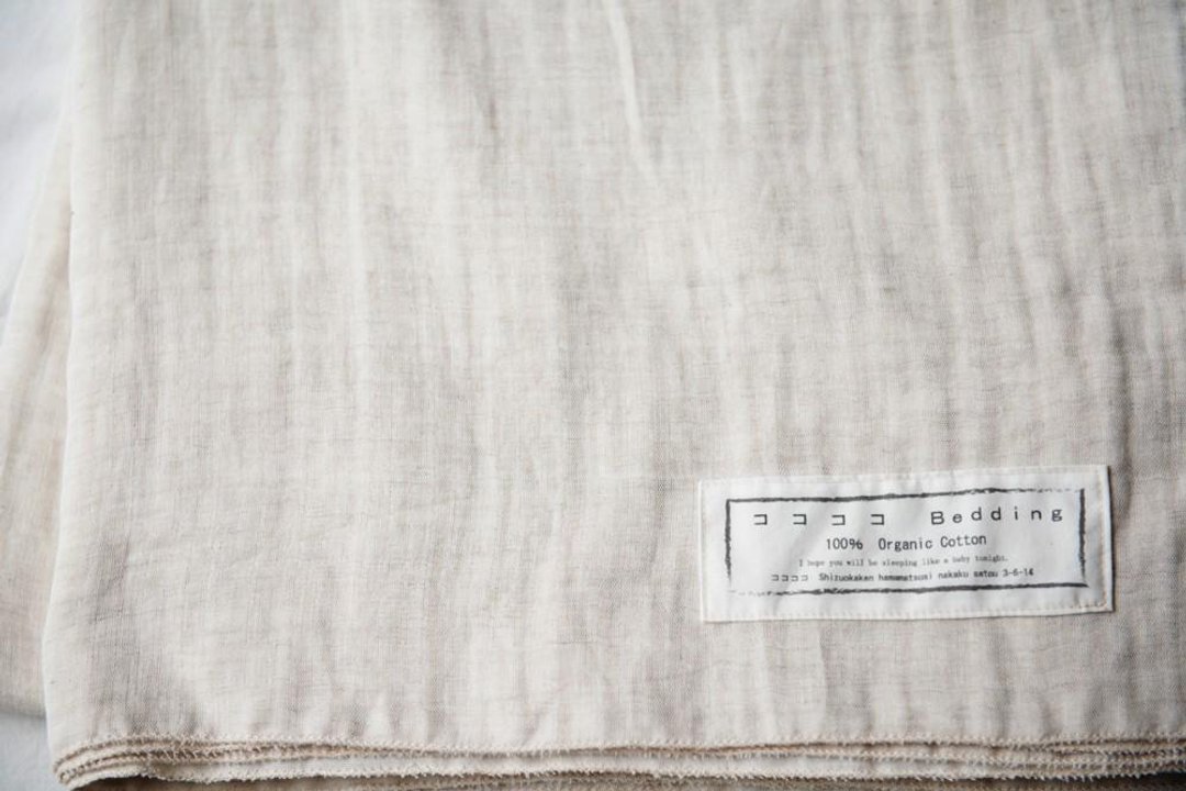 Organic Cotton and Linen W Gauze Sheets - 寝具 - 棉．麻 