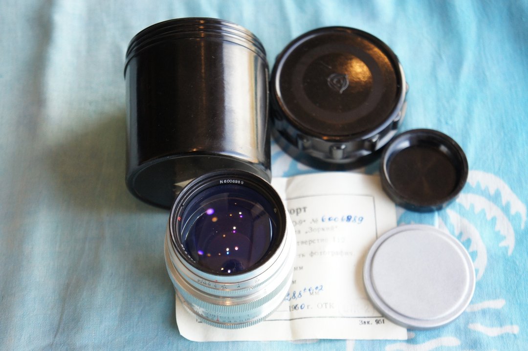 JUPITER-9 85mm F/2 镜头适用于 M39 适用于 Fed Zorki Leica 螺纹接口 - 相机 - 其他材质 