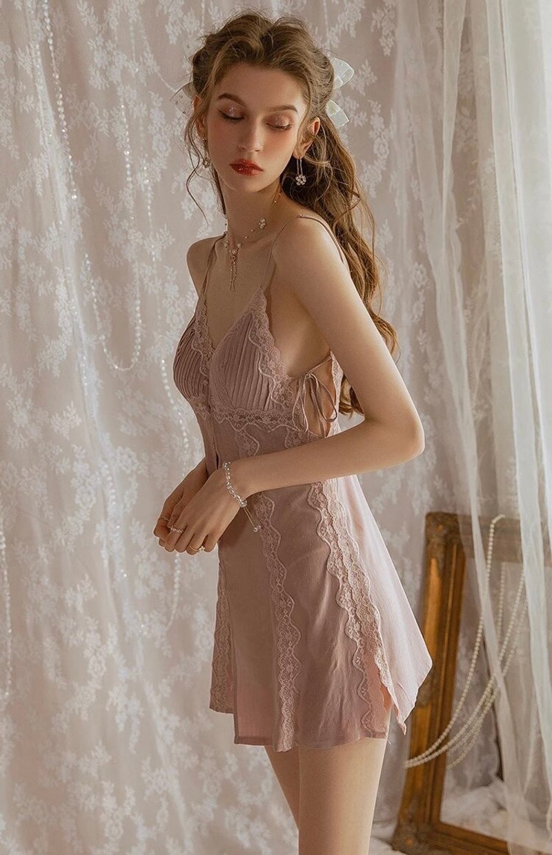 New Dress princess pajamas Pink and White - 居家服/睡衣 - 其他材质 