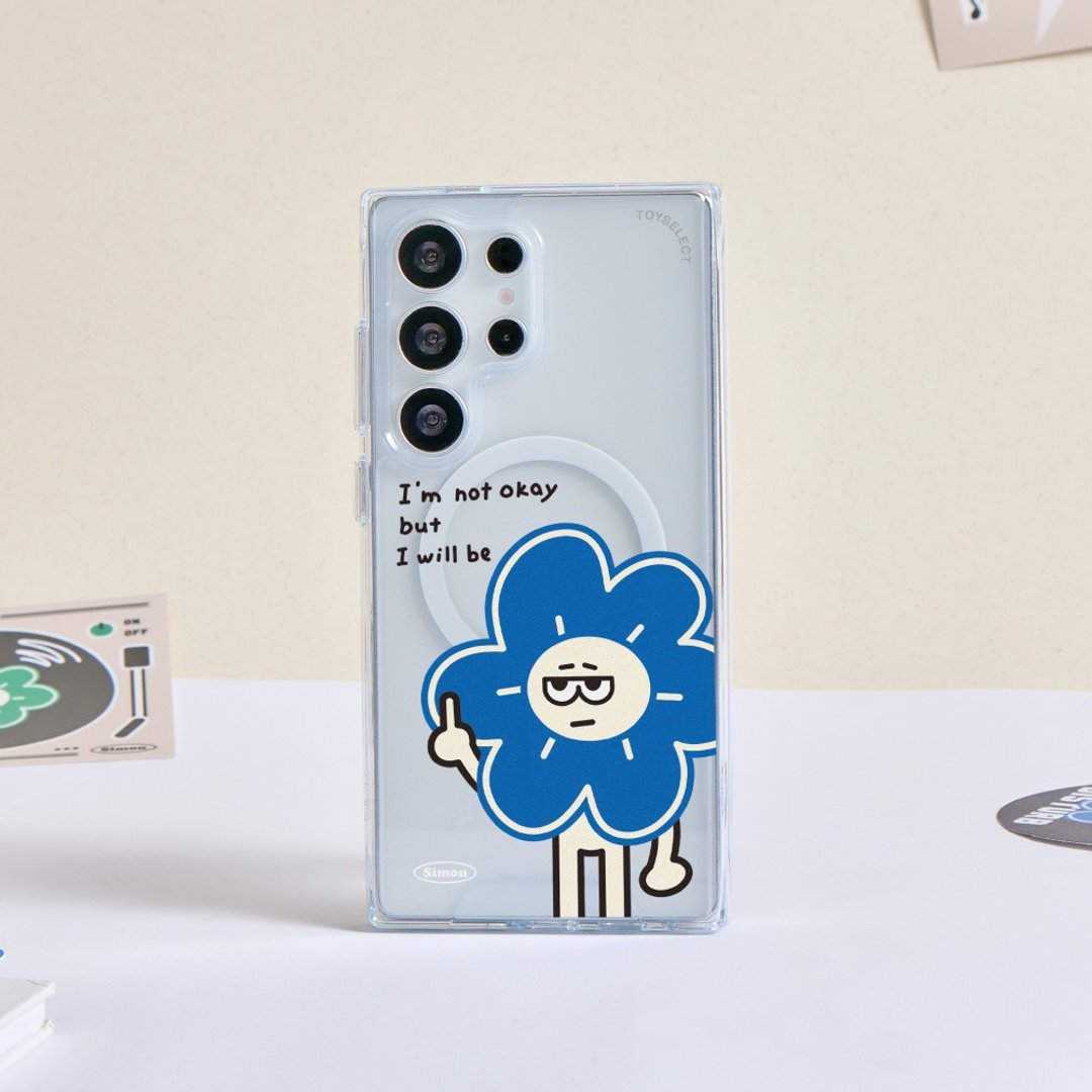 SIMON极度厌世防摔透明SAMSUNG手机壳 - 手机壳/手机套 - 塑料 多色