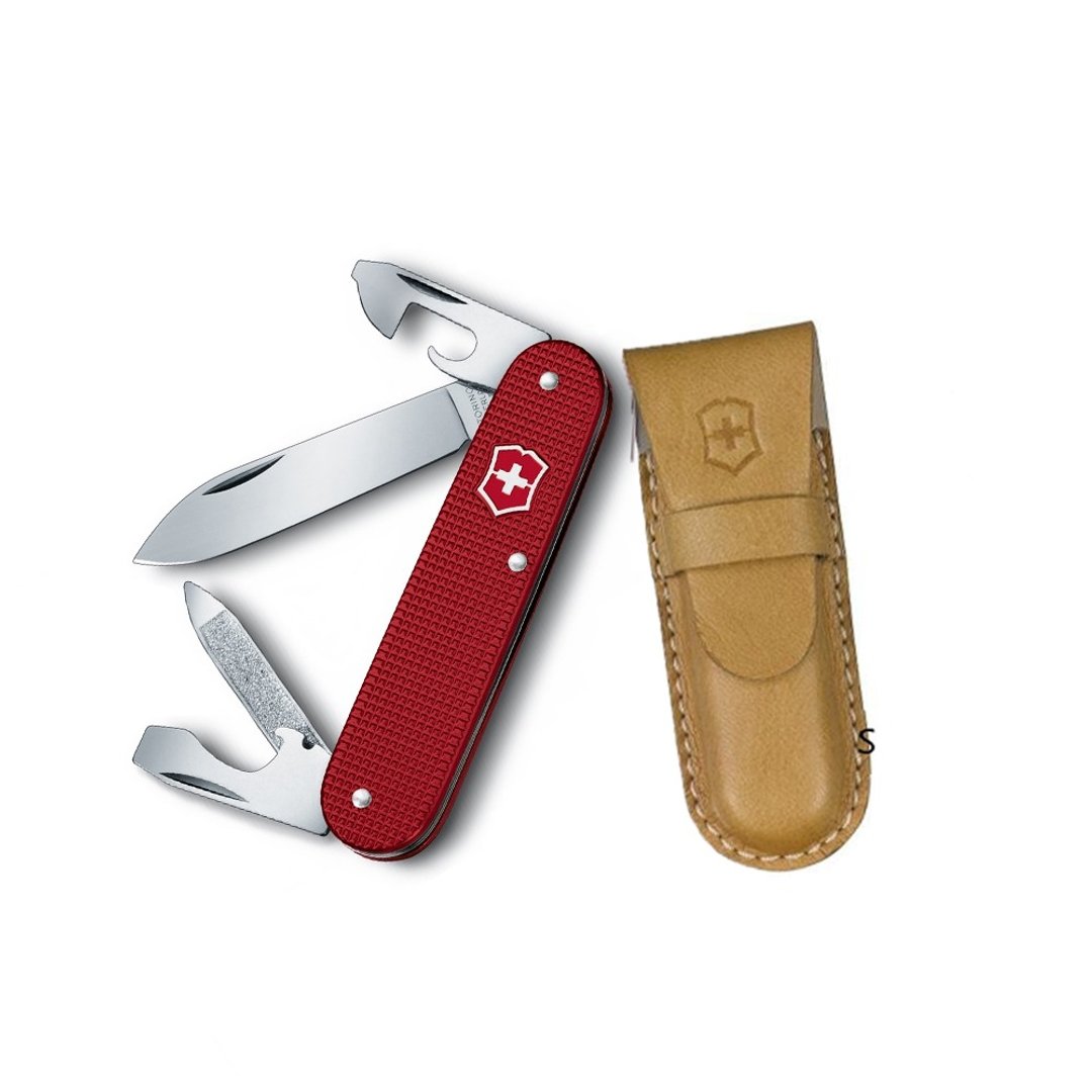 VICTORINOX 瑞士维氏 Alox 8用瑞士刀附刀套/红 0.2600.L1221 - 露营用品 - 不锈钢 红色