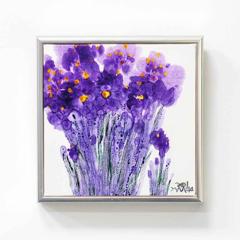 艺术家系列 | Art Frame | 数位微喷艺术框画 {紫色花韵} - 海报/装饰画/版画 - 其他材质 紫色
