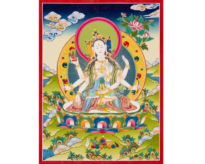 南玛雅玛唐卡画作  美丽的佛教艺术 - 摆饰 - 其他材质 多色