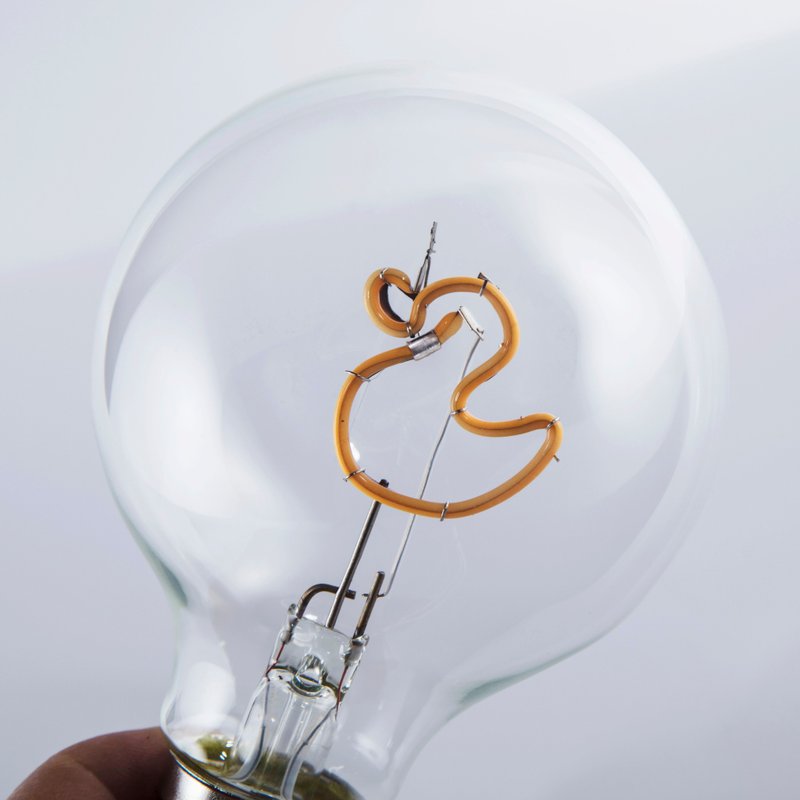 鸭子 LED 灯泡 : 1 个 (纯灯泡) - 灯具/灯饰 - 玻璃 黄色