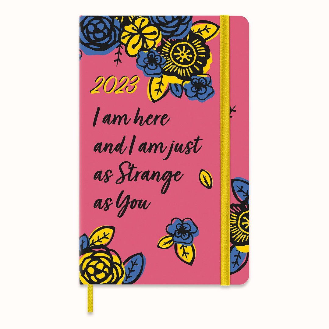 _勿上架_MOLESKINE 2023 FRIDA KAHLO 限量周记 12M L型 粉 - 笔记本/手帐 - 纸 粉红色