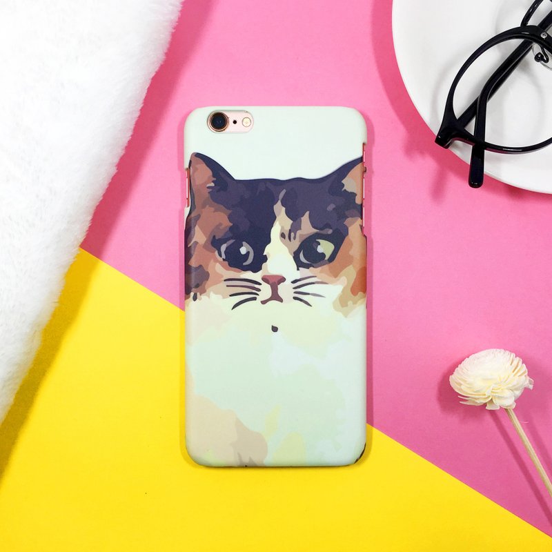 水彩猫-Iphone 三星 HTC 原创手机壳/保护套/圣诞节礼物 - 手机壳/手机套 - 塑料 多色