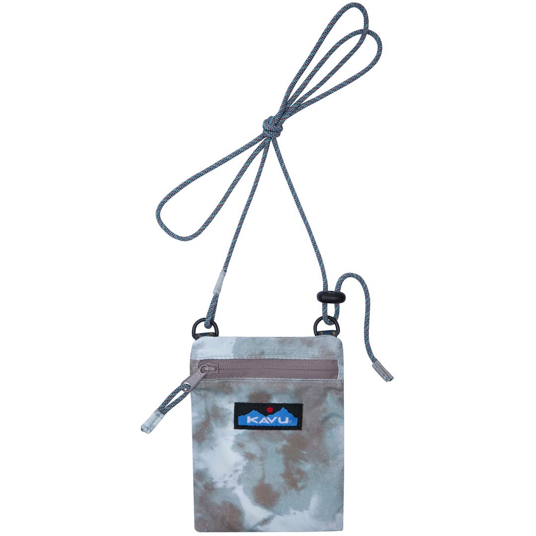 【西雅图 KAVU】Waspusk Pouch 休闲斜背小包 波浪扎染 #9366 - 侧背包/斜挎包 - 其他材质 
