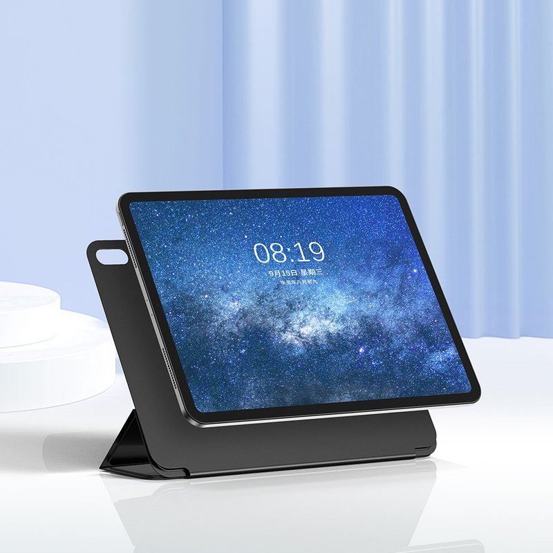 iPad 10 (10.9寸) 双面磁吸 多角度 防摔 平板保护套 皮套 - 电脑包 - 其他材质 黑色