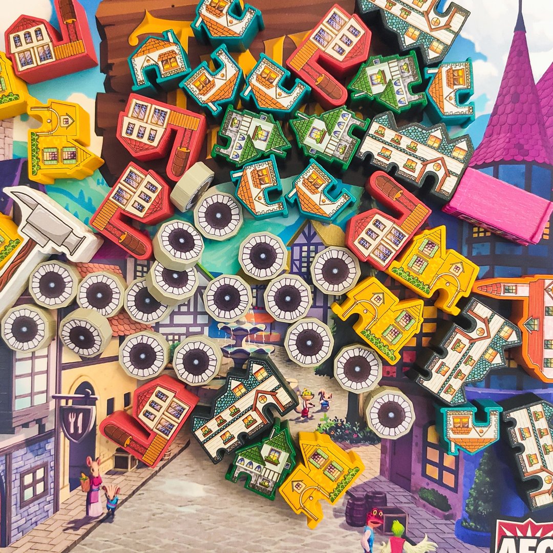 贴纸包与 Tiny Towns 棋盘游戏兼容 - 其他 - 纸 