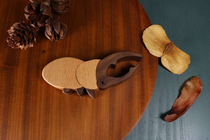 疗愈系木偶 x 心愈伙伴 - 美西白兜 - 玩偶/公仔 - 木头 白色