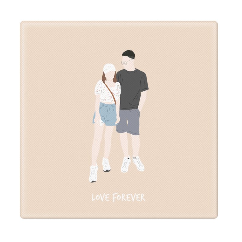 【手绘系列】定制化无框画 x 透明感 - 订制画像 - 其他材质 