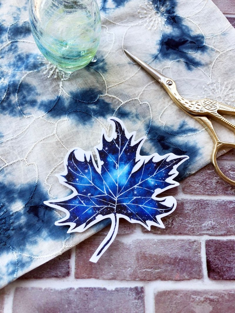 PVC防水贴纸-(大)-枫叶款 - 贴纸 - 纸 多色