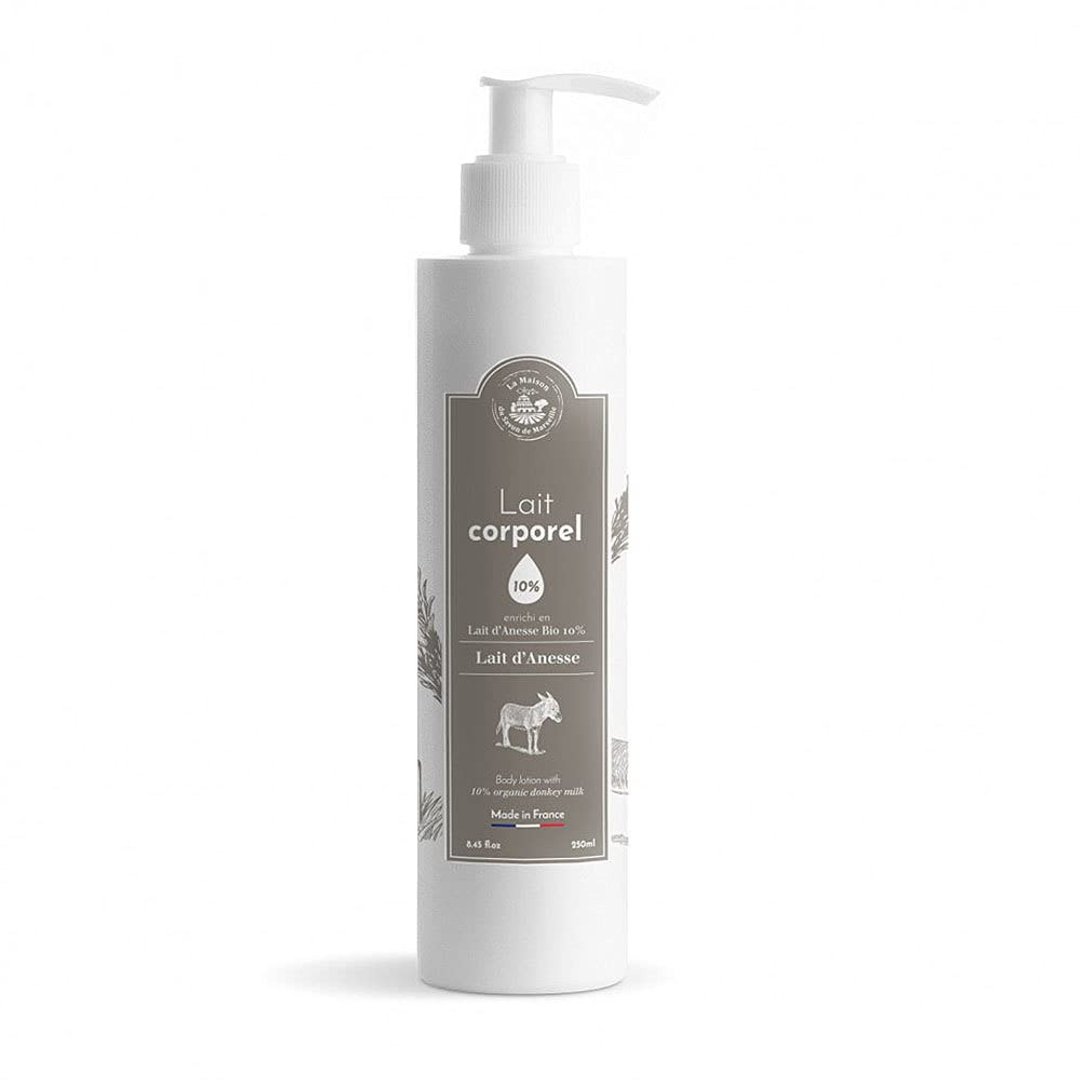 法国马赛皂之家10%顶级驴奶身体乳液250ml - 身体护肤/按摩油 - 其他材质 白色