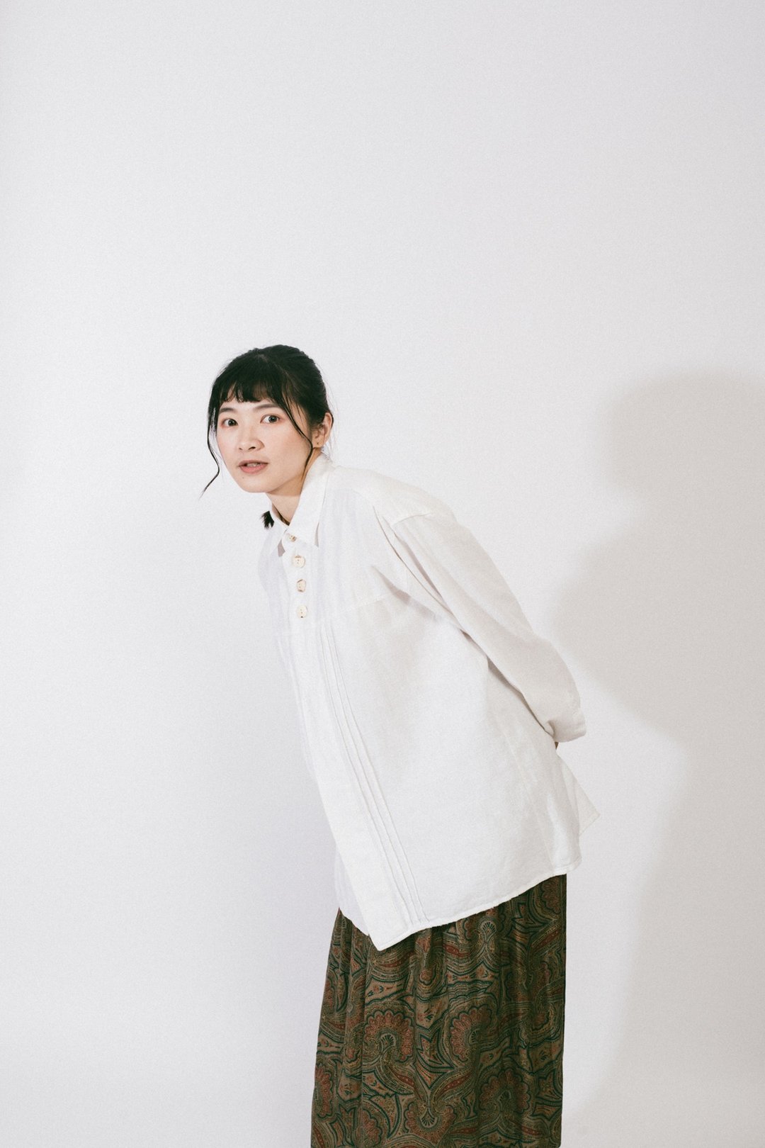 提洛尔衬衫.Tyrolean Shirt【初恋贩卖所】Vintage.A976 - 女装衬衫 - 棉 白色