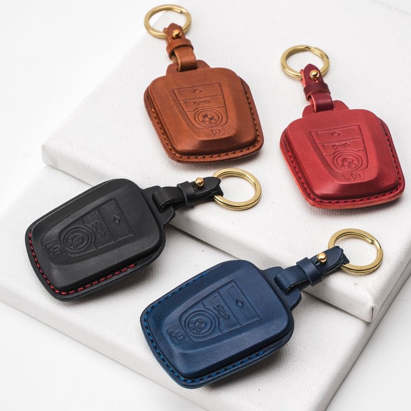BMW 宝马 i3 i8 X5 X6 F30 F31 G20 G30 车钥匙皮套 智能钥匙皮套 - 钥匙链/钥匙包 - 真皮 