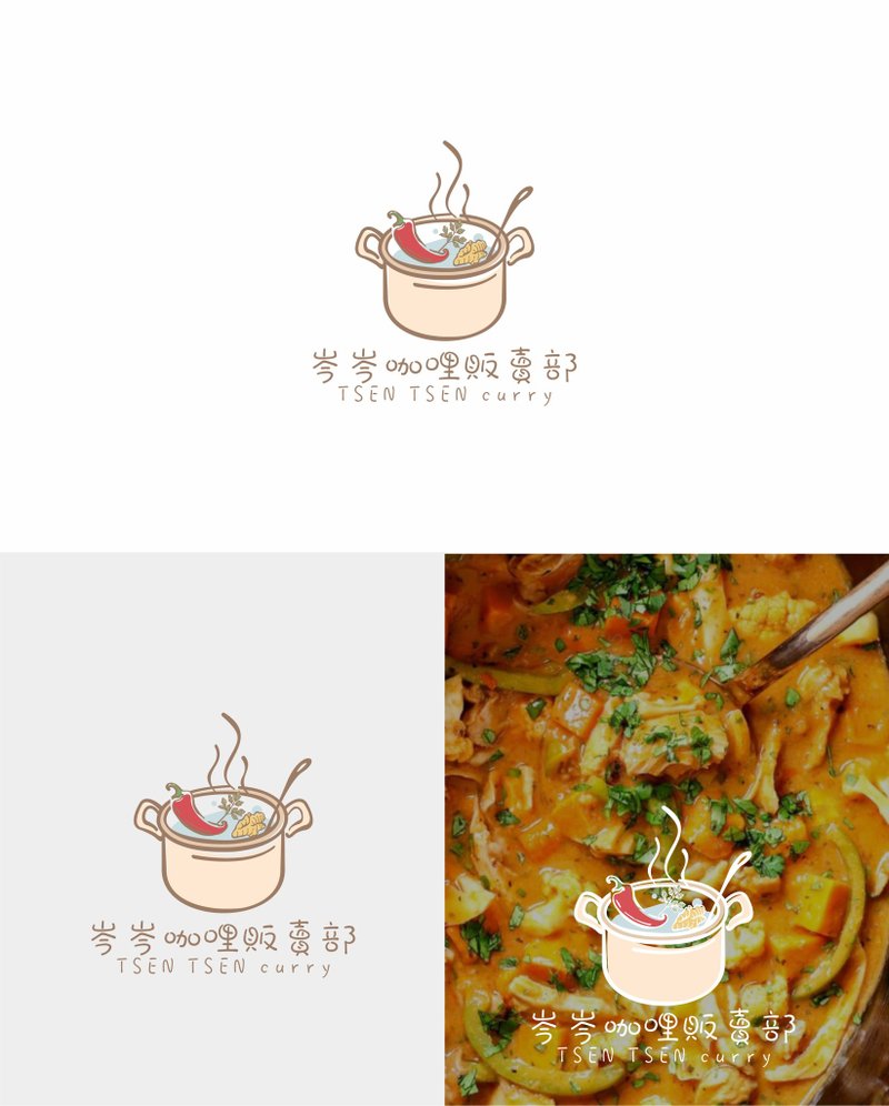 LOGO简单线条 | 菜单 | 名片 | 小卡 | 包装创业品牌设计 - Logo 设计/图案设计 - 其他材质 