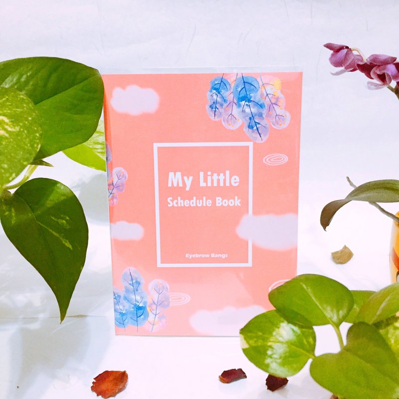 花草系列 自填式周计划本 - 笔记本/手帐 - 纸 