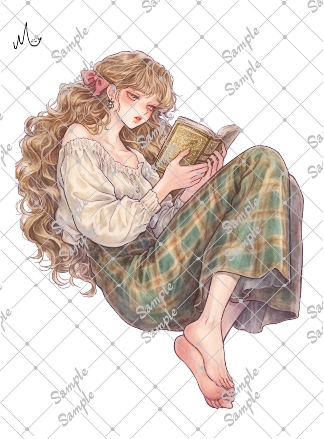 原创人物贴纸 8月新款 - 贴纸 - 纸 