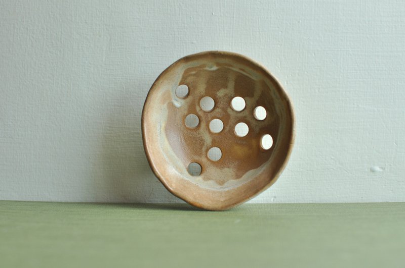 Heyu Soap ・手捏陶皂盘・陶土制・自然沥水・手工生活器皿 - 卫浴用品 - 陶 透明