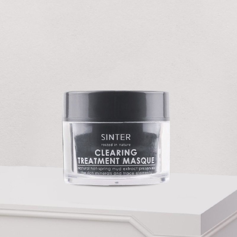 【SINTER 颜玺】无瑕净透清洁面膜(泥膜) 150mL - 面膜/冻膜 - 其他材质 灰色