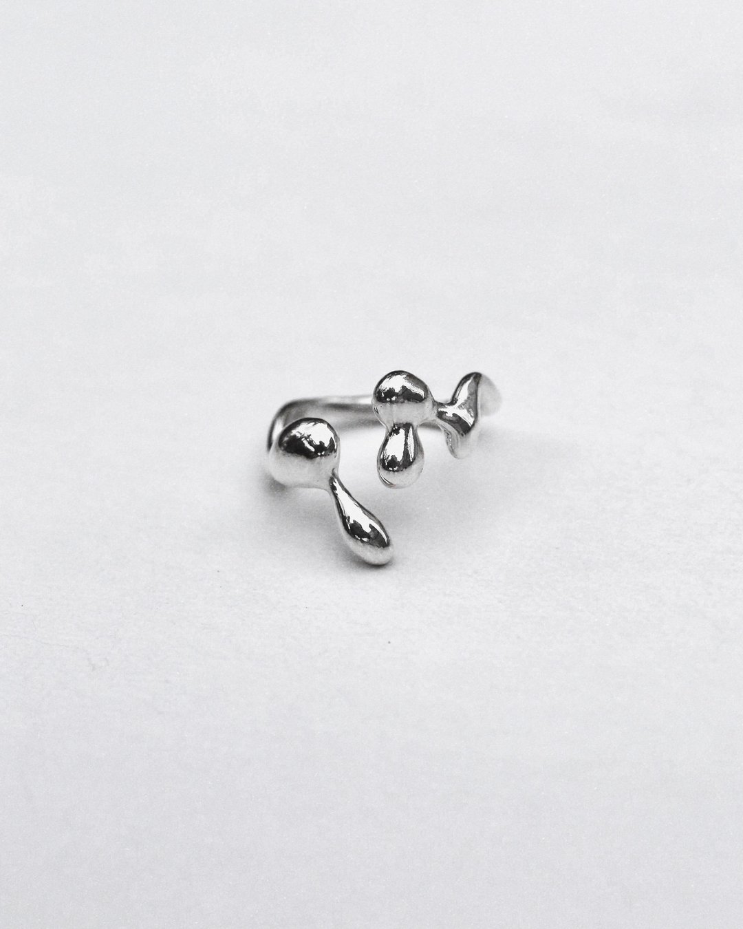 Galliun ring 镓元素戒指 - 戒指 - 纯银 银色