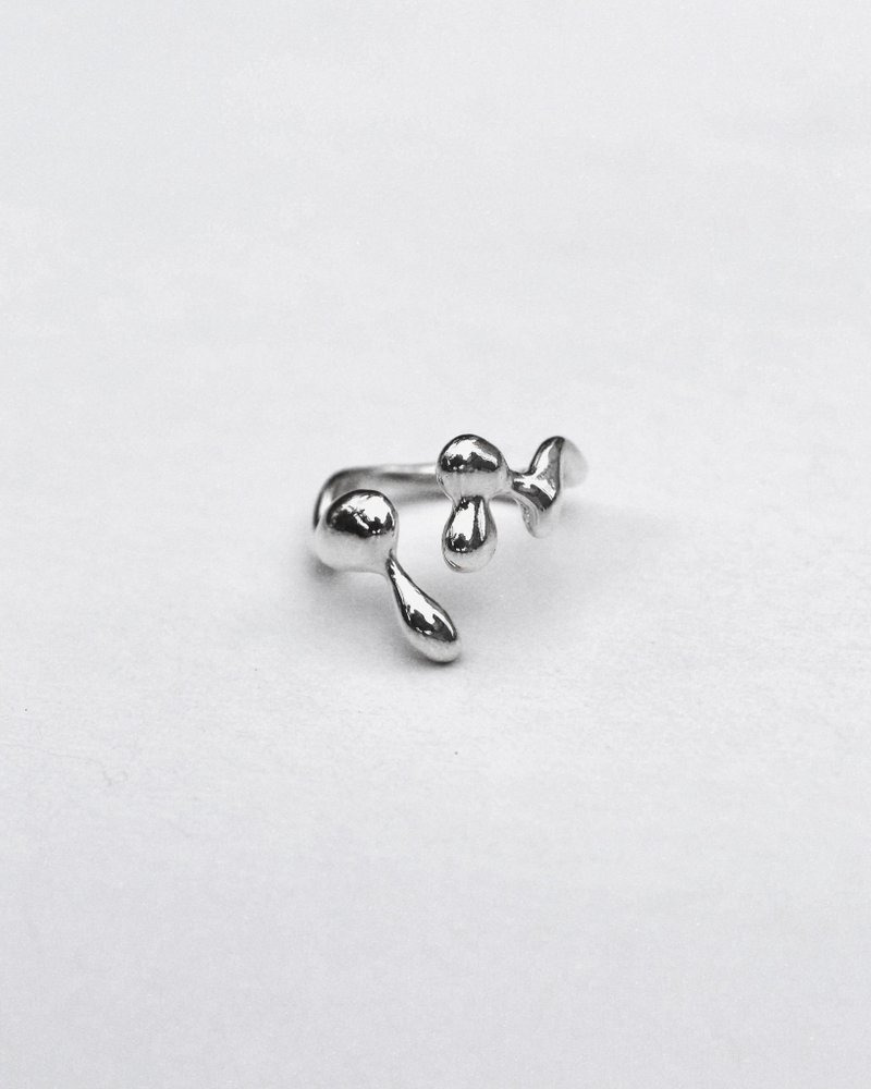 Galliun ring 镓元素戒指 - 戒指 - 纯银 银色