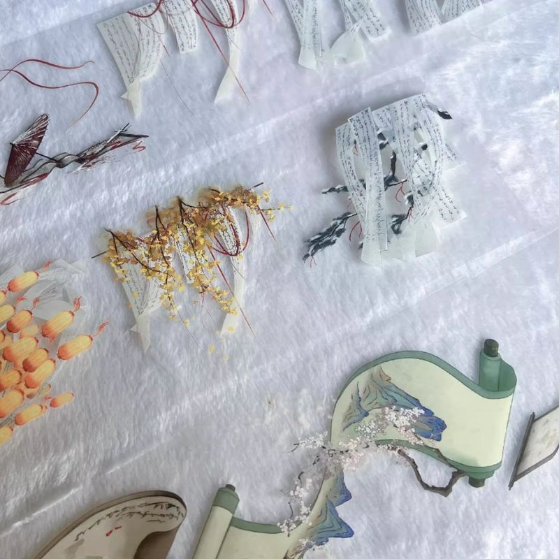 名書錦繡 PET 膠帶 5米卷 - 纸胶带 - 其他材质 