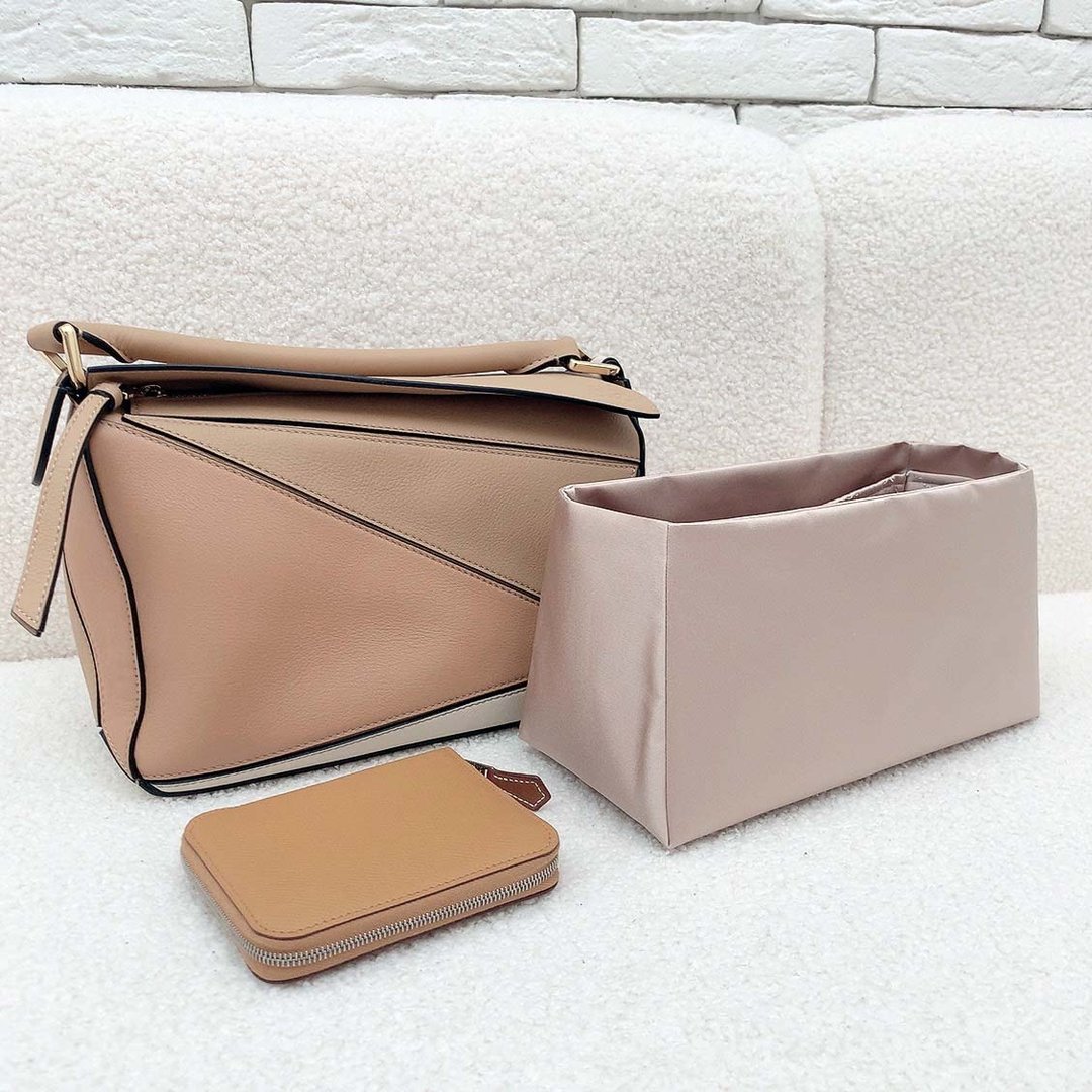 ibao 爱包乔莉包内袋Loewe Puzzle小号内胆包/包中包/JolieinBag - 其他 - 聚酯纤维 金色