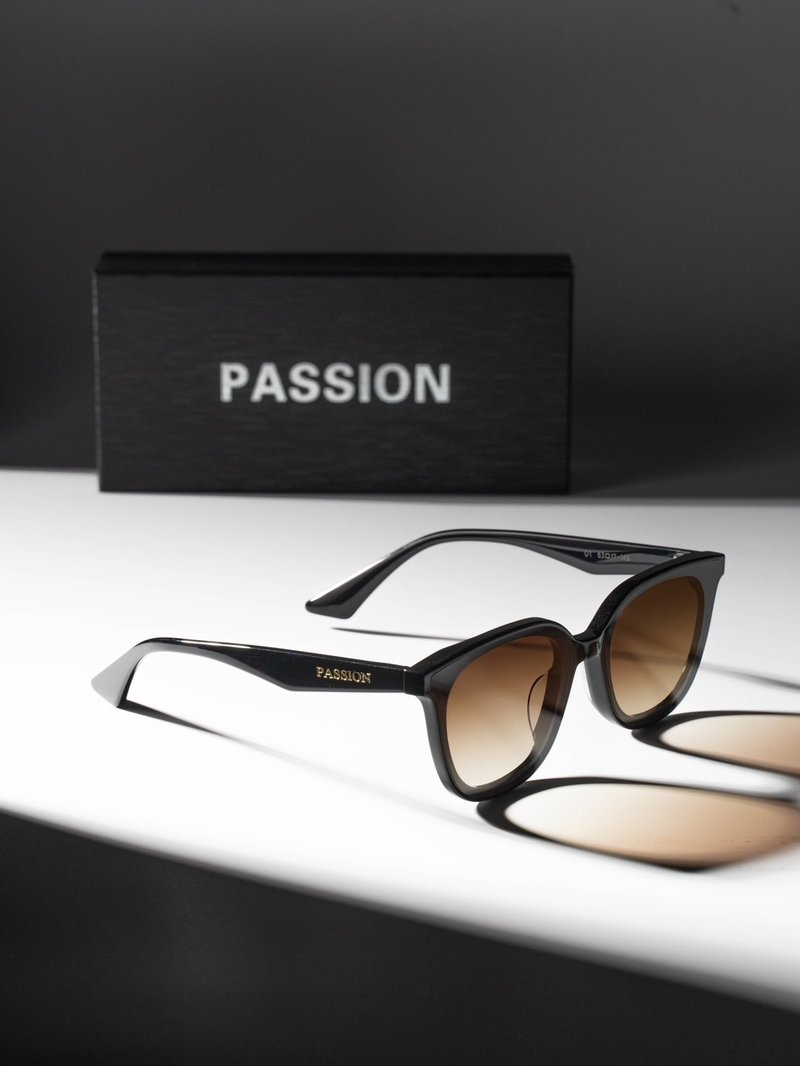 Passion 俐落平面方框墨镜 - 墨镜 - 其他材质 
