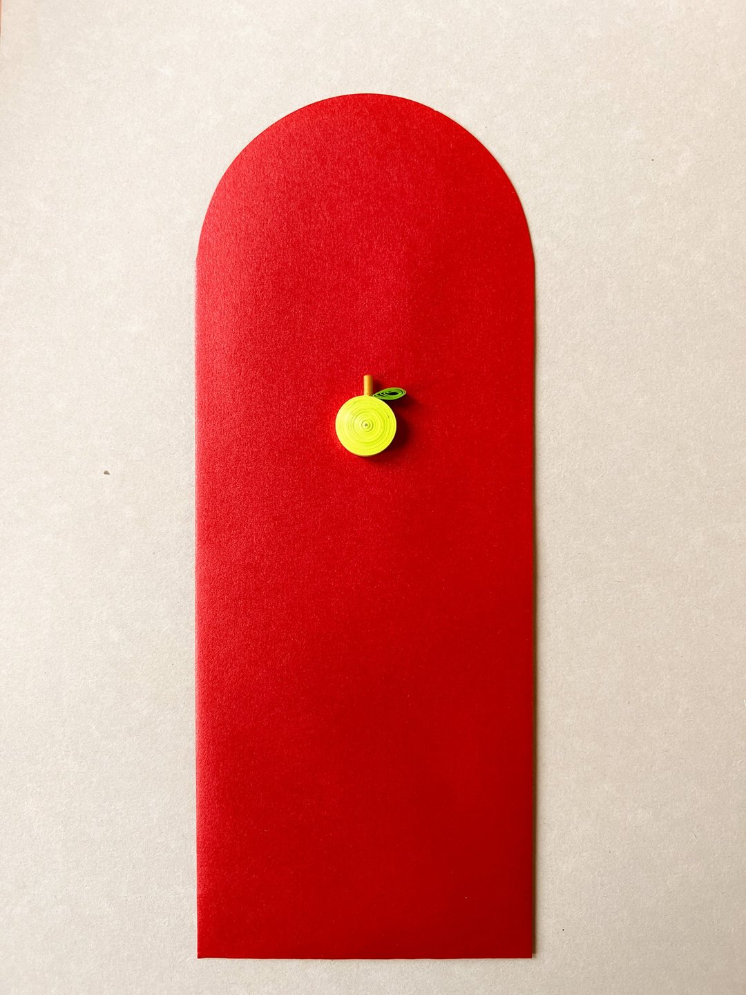 新年红包袋—苹苹安安_绿 - 红包/春联 - 纸 红色
