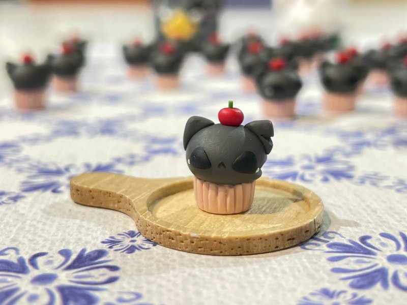 袖珍软陶-饭君冰淇淋/哀君杯子蛋糕 - 玩偶/公仔 - 陶 多色