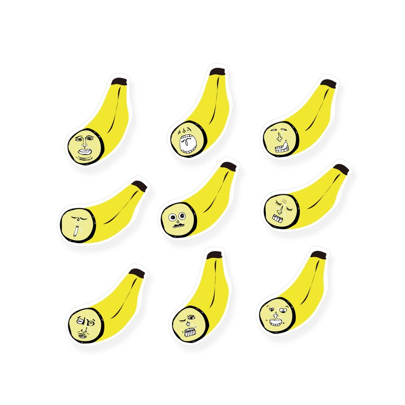 ( 九只蕉蕉人 ) Li-good - 防水贴纸、行李箱贴纸 - 贴纸 - 纸 