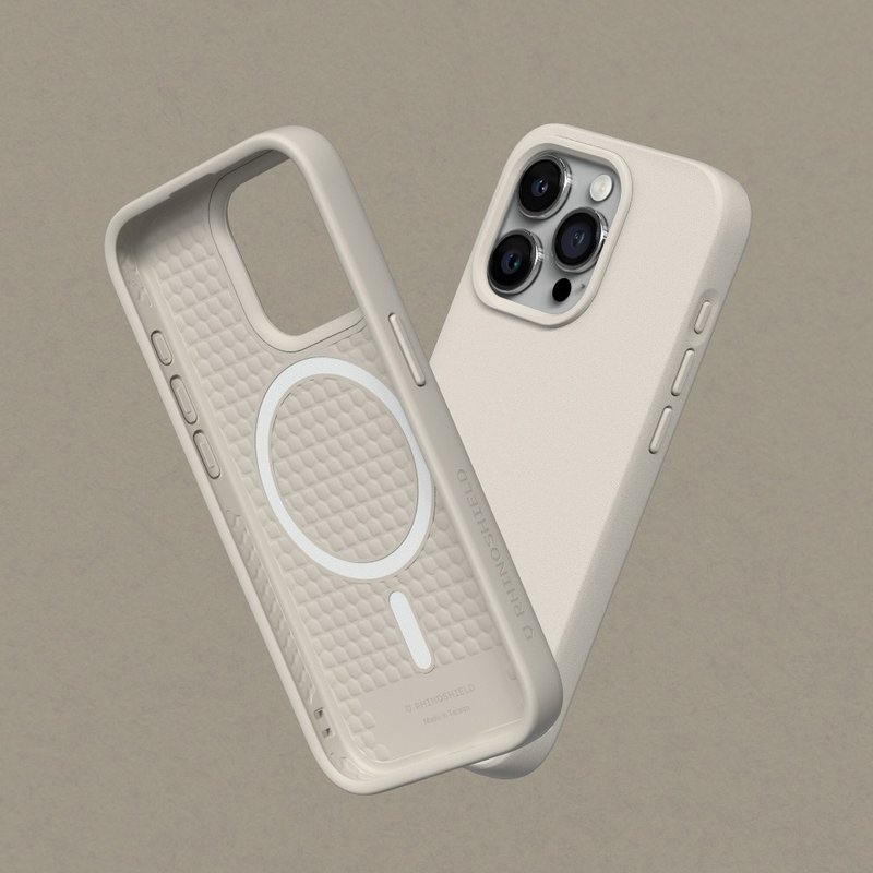 SolidSuit(MagSafe兼容)超强磁吸手机壳/贝壳灰 for iPhone 系列 - 手机壳/手机套 - 塑料 灰色