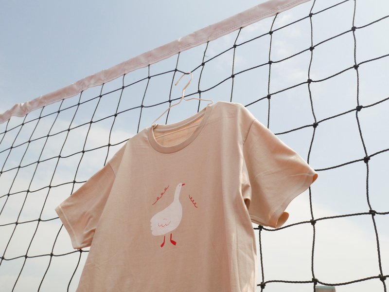 T-shirt | 阿鹅 - 中性连帽卫衣/T 恤 - 棉．麻 