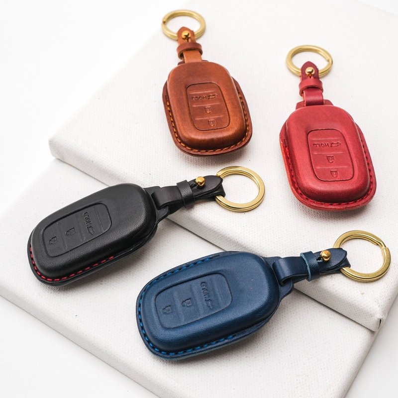 HONDA 本田 Civic HR-V CRV CRV5 HRV Fit 钥匙皮套 汽车钥匙皮套 - 钥匙链/钥匙包 - 真皮 