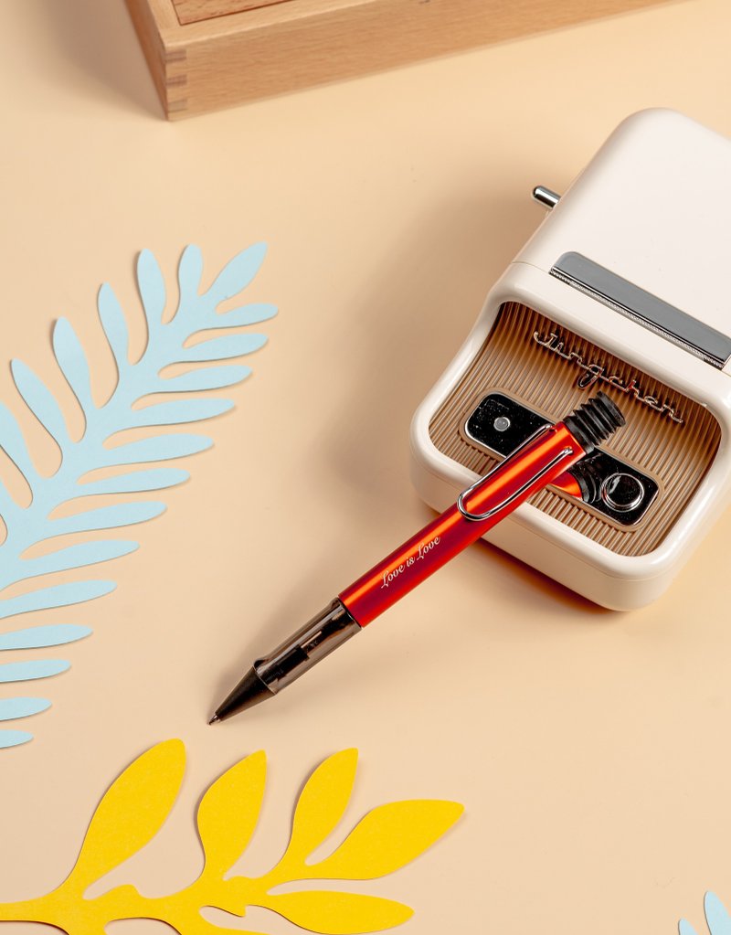 LAMY Love is Love 原子笔 / AL star 系列  - 铜橘 (原价1100元) - 圆珠笔/中性笔 - 铝合金 橘色