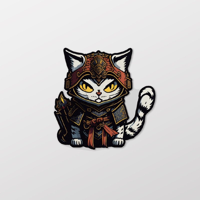 NO.5/战国喵喵/车贴、贴纸、软磁 SunBrother孙氏兄弟 - 贴纸 - 防水材质 