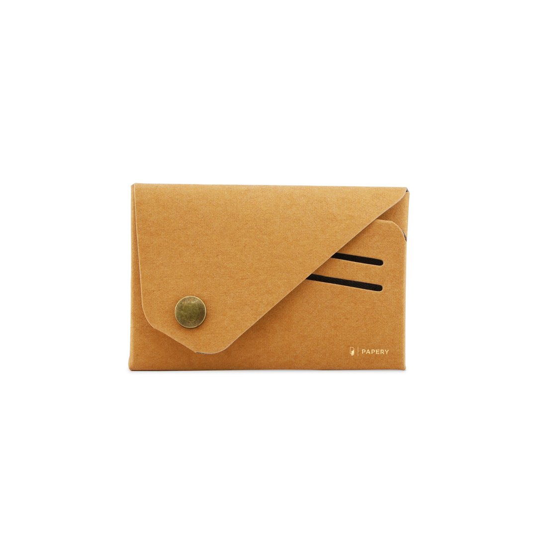 ionCARDholder 银离子抗菌卡片套-Pure Camel定制礼物 - 零钱包 - 纸 卡其色