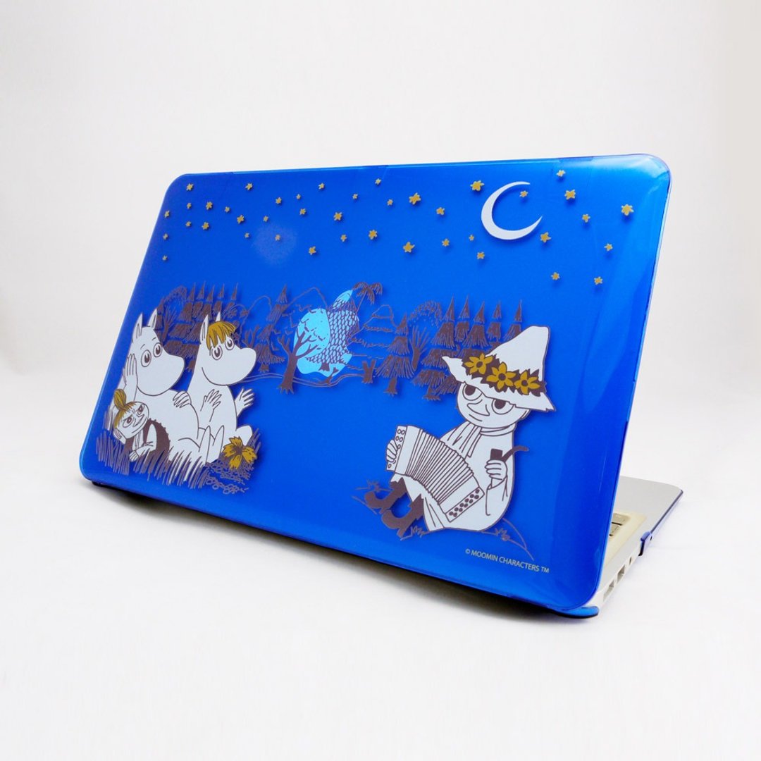 Moomin噜噜米授权【仲夏之夜(深蓝)】-Macbook Pro 15寸 专用 - 平板/电脑保护壳 - 塑料 蓝色