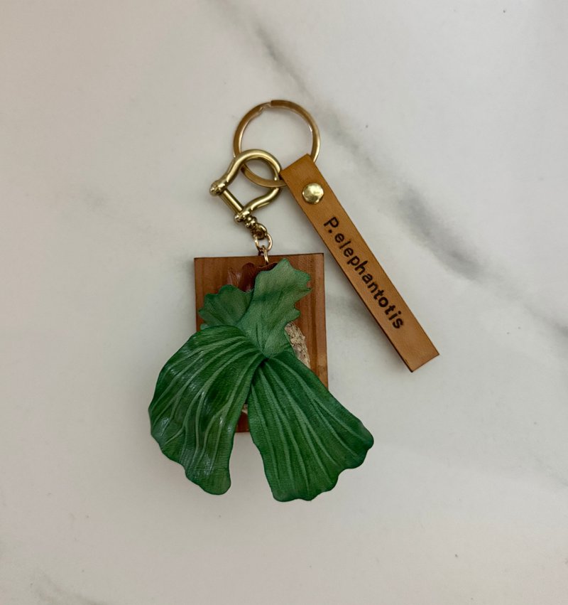 象耳鹿角蕨_皮革吊饰 / 送礼 - 吊饰 - 真皮 