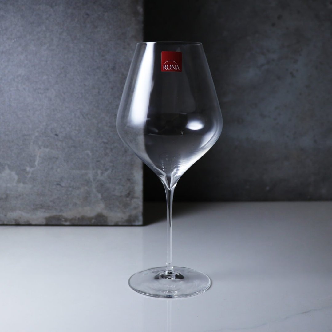 470cc【RONA Lynx系列品酒杯】品酒师专用无铅水晶玻璃酒杯刻字 - 酒杯/酒器 - 玻璃 灰色
