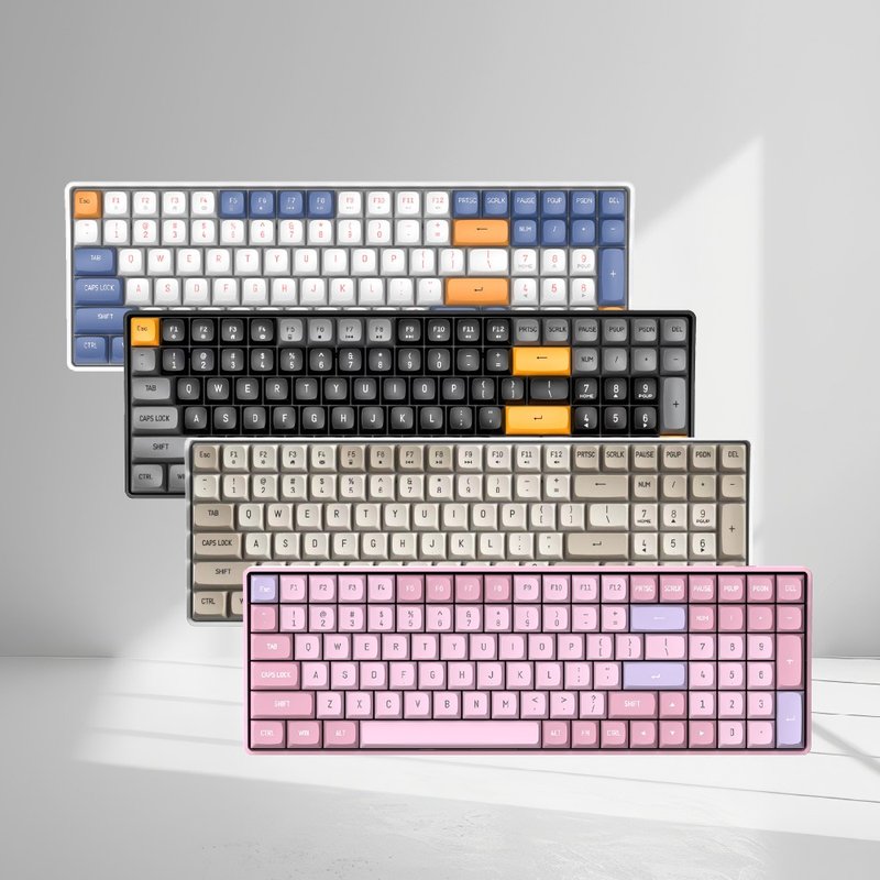 darkFlash GD100 双模机械键盘 黄轴 PBT 中文 - 电脑配件 - 其他材质 黑色