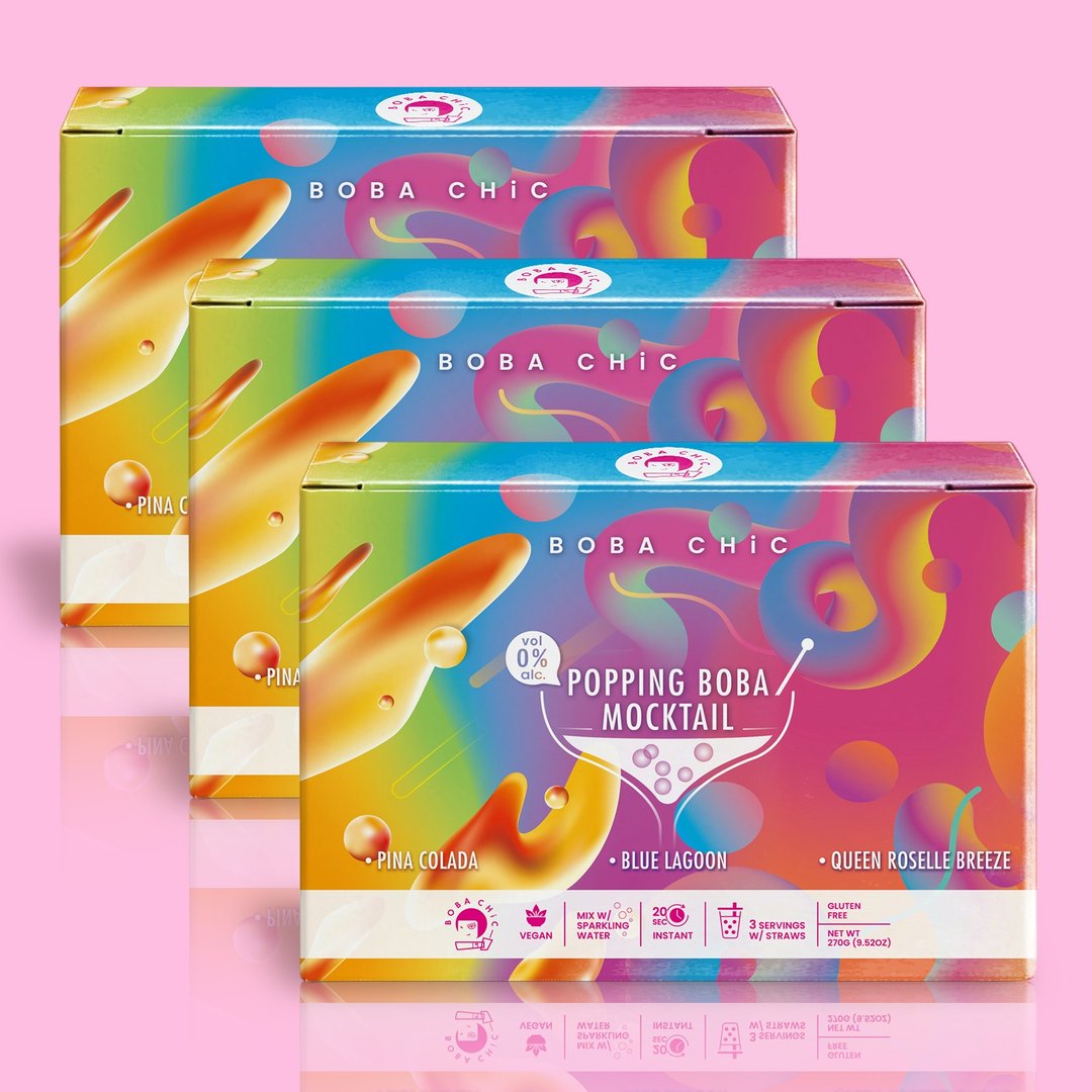 BOBA CHiC徐可波-爆玩微醺盒(三盒一组) - 美食 - 其他材质 金色