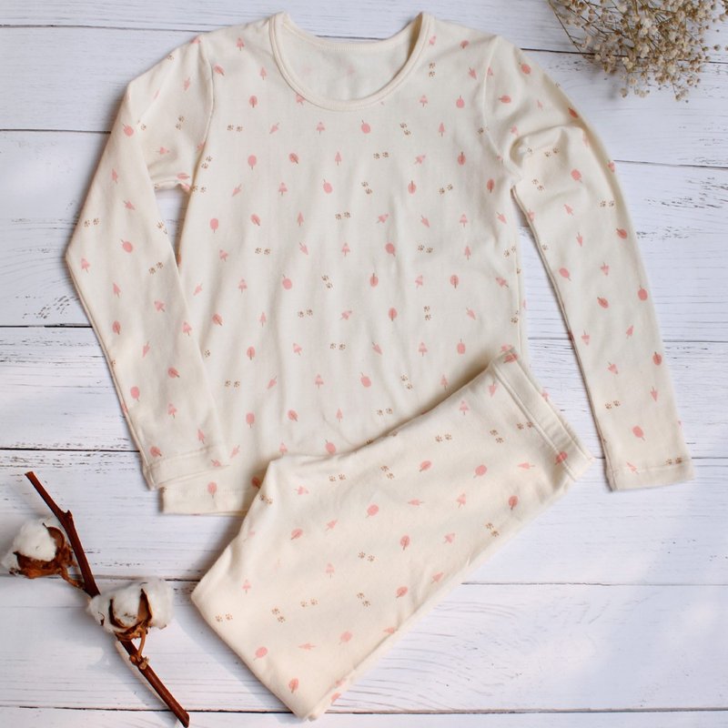 MIT 小小树林女童居家套装 - 其他 - 棉．麻 粉红色