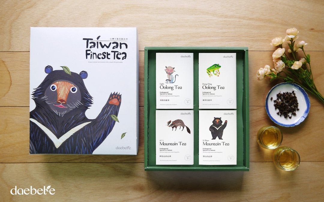 【daebete茶叶礼盒】宝岛生态4入乌龙茶礼盒 - 茶 - 其他材质 