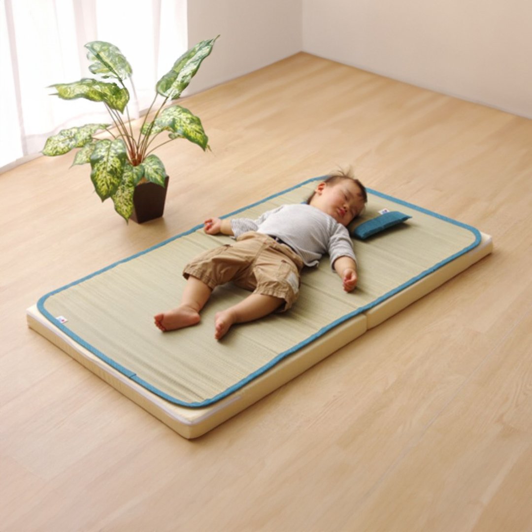 【日本品质】婴幼儿蔺草席晚安 宝宝舒眠草席透气清爽 优质蔺草 - 寝具 - 植物．花 