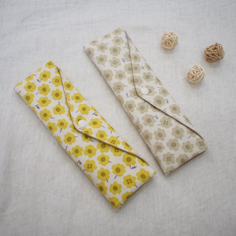 餐具袋 收纳袋 小花 多色 - 收纳用品 - 棉．麻 